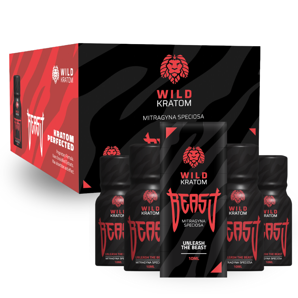 Beast Kratom Shot - 150mg Mitragyna Speciosa - Wild Kratom